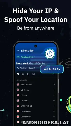Windscribe скриншот 5